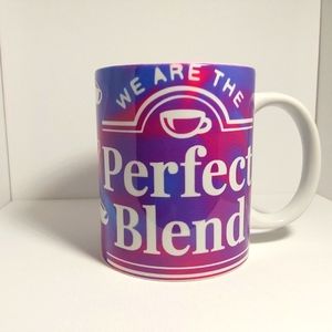 Hand Made Romantic Couple Coffee Mug - Perfect Blend Love -Dishwasher Safe-12 oz